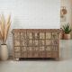 Grand coffre console indien ancien INDIA 135cm