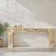Console indienne ancienne bois massif INDIA 214cm