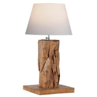 Lampe à poser racine de teck ronde RACINE h60cm