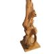 Lampadaire teck naturel RUSTIC h160cm