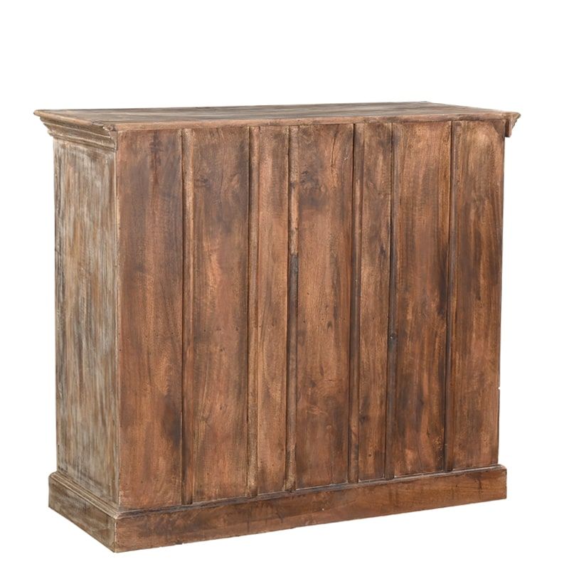 Buffet indien bois ancien 127cm INDIA