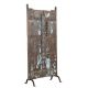 Porte décorative indienne193cm sur pieds INDIA 