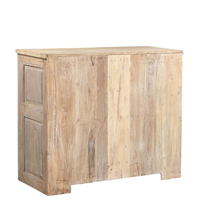 Buffet indien ancien en bois 114cm INDIA