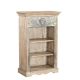 Petite bibliothèque indienne bois recyclé 106cm INDIA