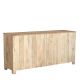 Grand buffet indien bois massif exotique 2 portes 3 tiroirs 172 cm INDIA
