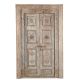 Porte indienne ancienne en bois massif recyclé 240cm INDIA