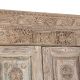 Porte indienne ancienne en bois massif recyclé 240cm INDIA