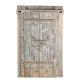 Porte indienne ancienne en bois massif recyclé 240cm INDIA