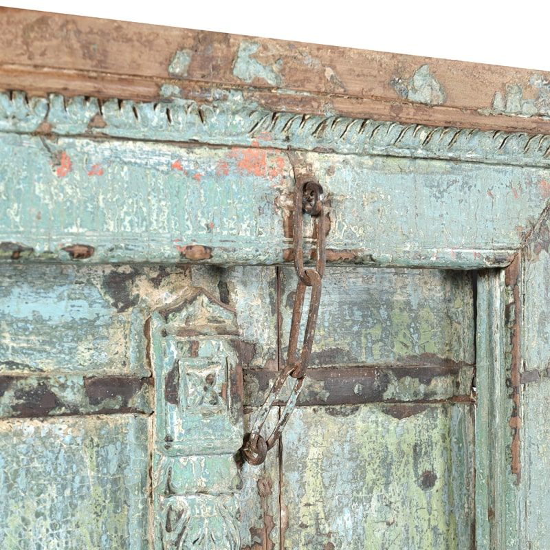 Porte indienne en bois 174cm INDIA
