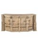 Comptoir de bar en bois massif 210 cm INDIA