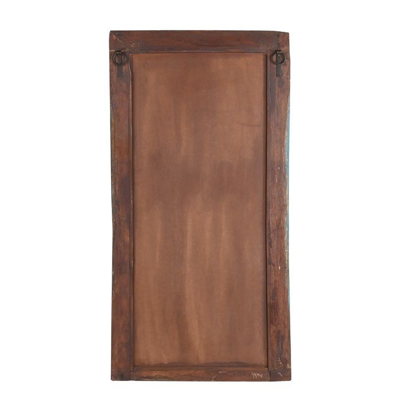Miroir indien bois ancien 173cm INDIA
