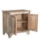 Buffet indien 2 portes bois recyclé 76cm INDIA