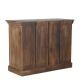 Buffet indien 2 portes bois exotique 118cm INDIA