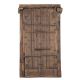 Porte indienne bois exotique recyclé 230cm INDIA