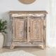 Buffet indien 2 portes bois recyclé 76cm INDIA