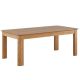 Table chêne massif clair design ELIO rectangulaire