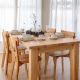 Table chêne clair extensible ELIO rectangulaire