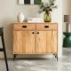 Buffet bois massif scandinave SEVENTIES 100cm