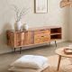 Meuble TV en bois recyclé vintage MERAKI 160cm