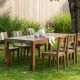 Table repas bois de bateau recyclé BOATWOOD 250cm