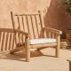 Fauteuil jardin relax branches de teck BRANCHE 75cm