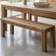 Banc chêne massif huilé OAKWOOD 153cm