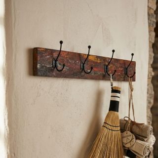 Porte-manteaux patère bois en bateau BOATWOOD 80cm