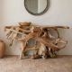 Console racine de teck 160cm RACINE
