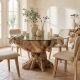 Table repas racine de teck Ø160cm RACINE ronde