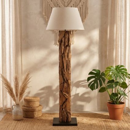 Lampadaire racine de teck RACINE h160cm