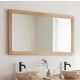 Miroir salle de bain en teck GARIS 120cm