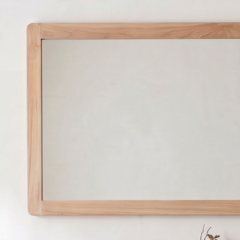 Miroir salle de bain en teck GARIS 120cm