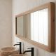 Miroir salle de bain en teck GARIS 160cm