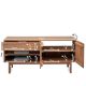 Meuble salle de bain teck massif GARIS 160cm