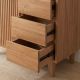 Meuble salle de bain teck massif GARIS 80cm