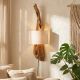 Applique murale en teck RUSTIC h100cm