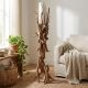 Lampadaire bois flotté teck BRANCHE h180cm