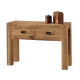 Meuble console 120cm chêne brut huilé OAKWOOD