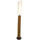 Lampe tronc de teck ancien RUSTIC h148cm