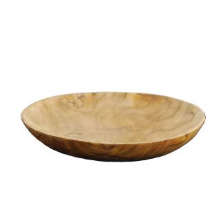 Assiette teck KAYU 20 cm