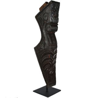Décoration originale bois TRIBAL h90cm