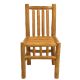 Chaise originale bois BRANCHE 45cm droit