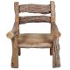 Fauteuil bois recyclé RUSTIC 86cm