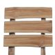 Chaise design branche rondin BRANCHE 45cm teck
