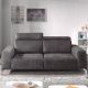 Canapé 3 places tissu SEDIA 210cm salon