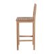 Chaise bat teck jardin JATI 46cm