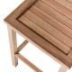 Chaise de bar teck exterieur JATI 46cm