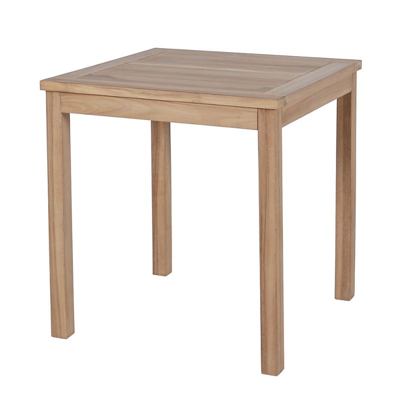 Table basse carrée en teck recyclé et pieds métal Palaos - 8515