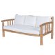 Canapé jardin branches de teck 3 places BRANCHE 195cm