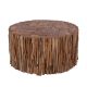 Table basse originale RUSTIC Ø80cm ronde